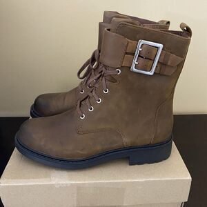 Clarks‎ Women's Orinoco 2 Lace 7 Brown Snuff Leather
